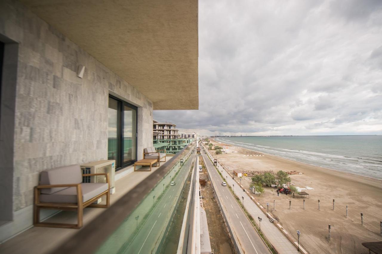 Luxury Promenada Apartment - Frontal Beachfront Mamaia Nord Navodari Luaran gambar