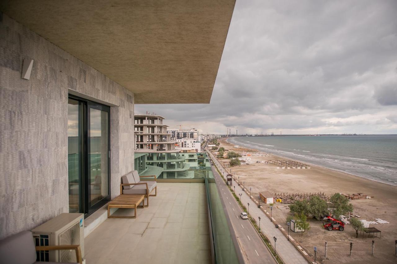 Luxury Promenada Apartment - Frontal Beachfront Mamaia Nord Navodari Luaran gambar
