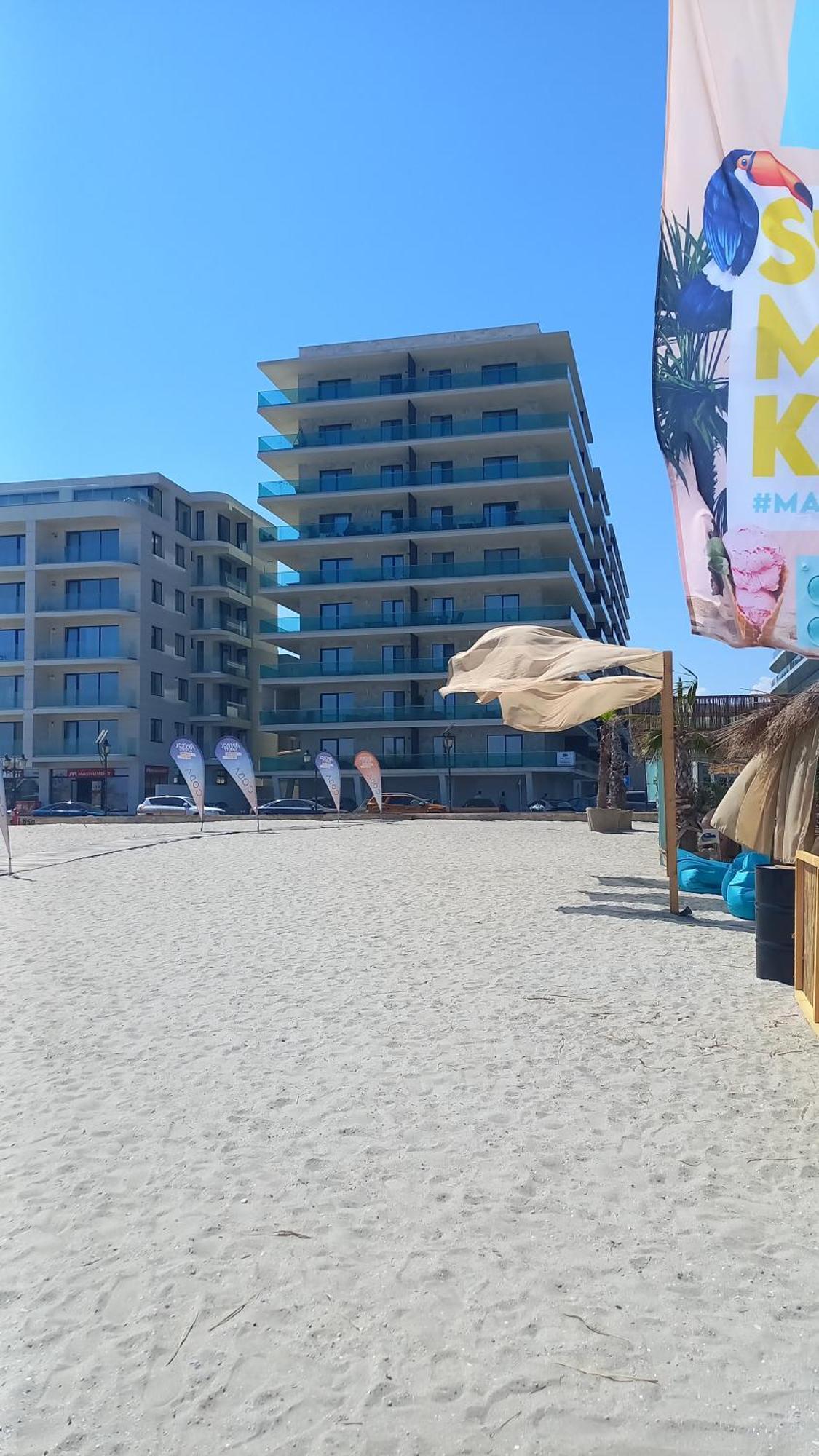 Luxury Promenada Apartment - Frontal Beachfront Mamaia Nord Navodari Luaran gambar